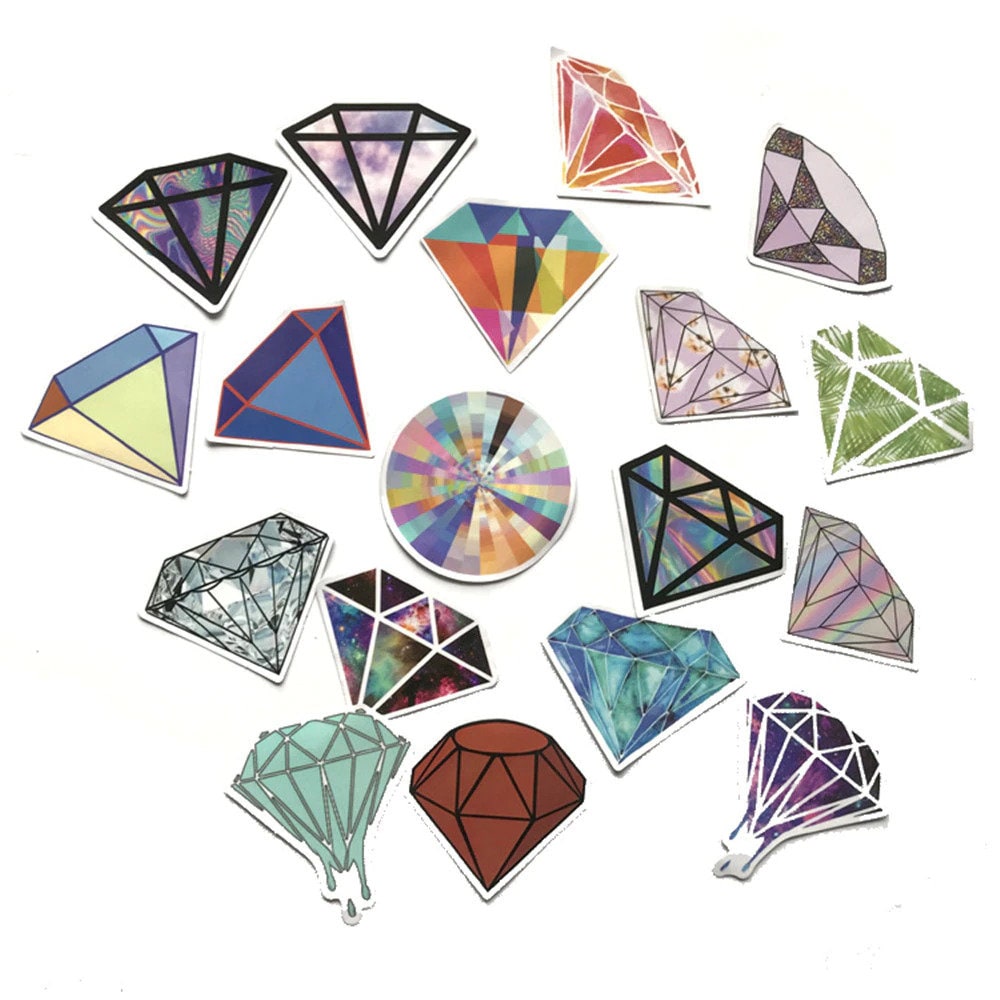 Diamond Stickers | Etsy