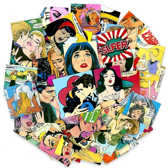 Nostalgic Vintage Poster Stickers, Laptop Aesthetic Stickers, Kids Sticker  Pack, Planner Stickers, Laptop Stickers, Vinyl Stickers Pack 