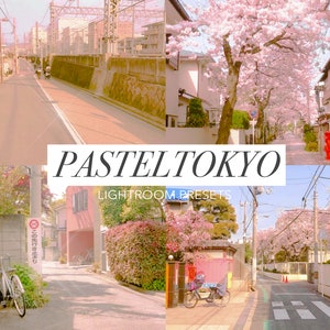 3 Pastel Tokyo Lightroom Mobile Presets & Desktop Presets, Kawaii Lightroom Presets, Anime Lightroom Presets, Japanese Presets Pastel preset