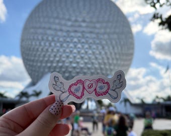 Sticker inspiré de Disney | Courrier joyeux magique | Impressions d'art esthétiques Disney pour adultes Disney