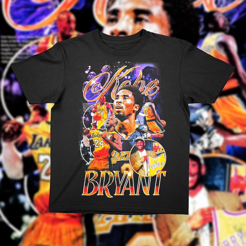 Rap Tee Kobe Bootleg Tee Vintage Kobe Bryant Shirt