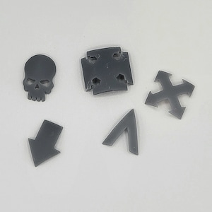 McFarlane Action Figure Squad Icon Pack Unique parts for your custom upgrades.