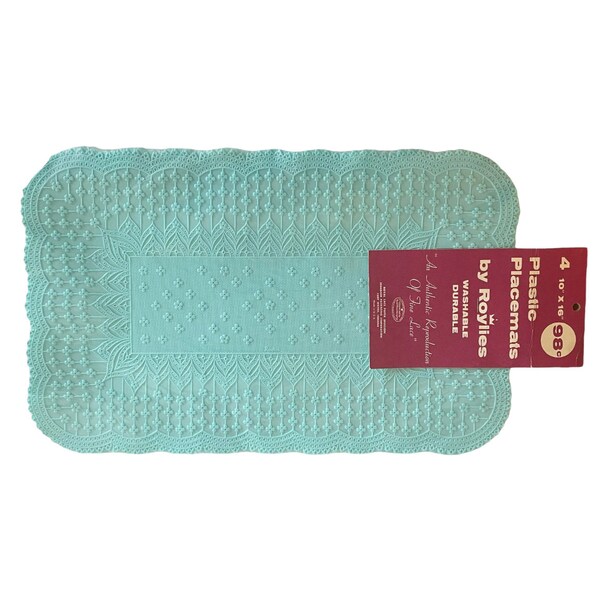 Plastic Placemats Etsy