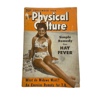 Vintage September 1944 Physical Culture Magazine