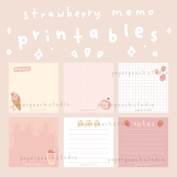 Pin on Free Download Planner, Memo, Notes