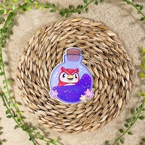 Celeste Potion Flasche Animal Crossing | Vinyl-Aufkleber, glänzend