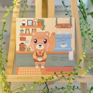 Maple ACNH Café Art Print
