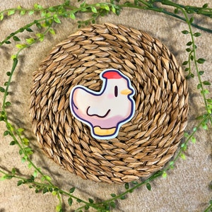 Stardew Valley Chicken Vinyl Sticker