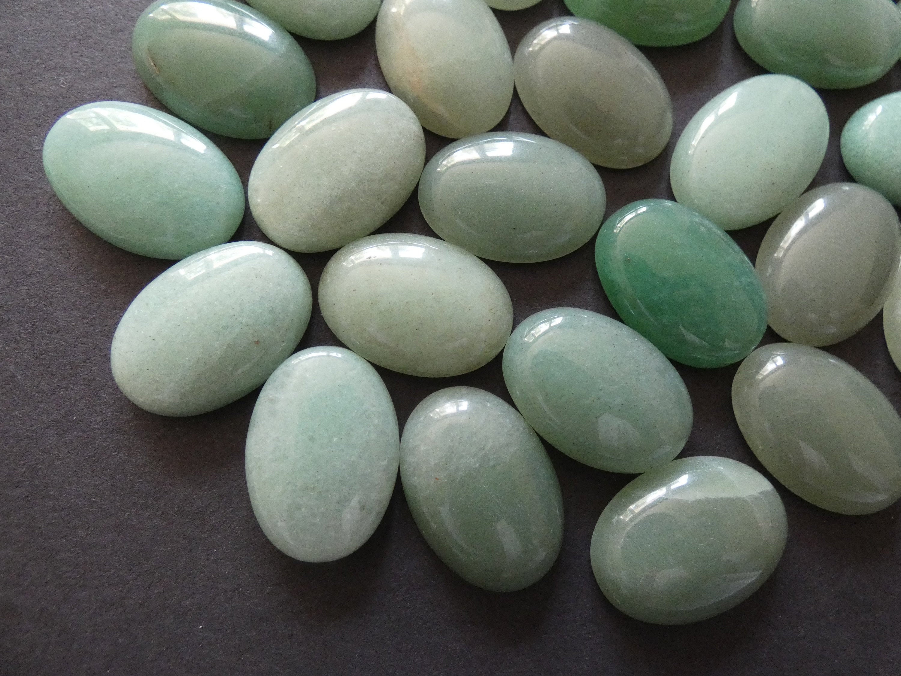 Light Green Aventurine Stone copper Wire Wrapped Necklace Etsy