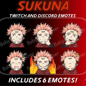 Emotes Jujutsu Kaisen Sukuna