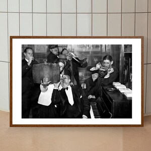Vintage Wall Art, End of Prohibition Print, Black and White, Vintage Photo, Beer Poster, Bar Cart Print, Alcohol Wall Art, English Pub Decor