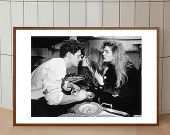 Marco Pierre White Print: Vintage Chef Photography, Black and White Wall Art