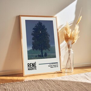 Rene Magritte - September sixteenth - Rene Magritte Paintings Vintage Poster Prints for Art Lover, Gift Ideas for Him/Her Vintage Prints