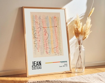 ジャン コクトー レ ザンジュ、コクトー アート プリント、コクトー