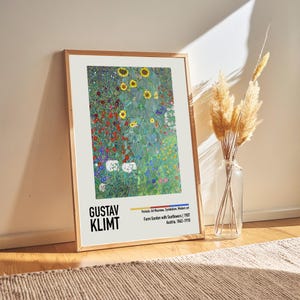 Gustav Klimt Prints Set of 6 - Gallery Wall Set, Gustav