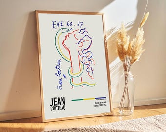 ジャン コクトー レ ザンジュ、コクトー アート プリント、コクトー