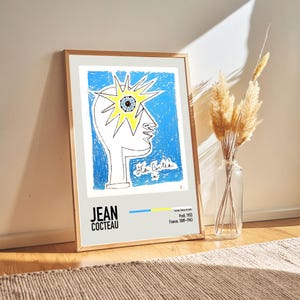 Jean Cocteau - Profi, 1953 - Jean Cocteau Lithographs Paintings Poster Prints, Art Lover Gift Ideas
