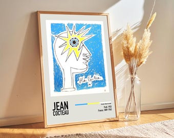 ジャン コクトーのオリジナル ポスター - Expo 58 Poteries