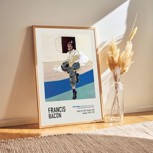 フランシス・ベーコン「闘牛の鏡 1990」展ポスター - Etsy 日本