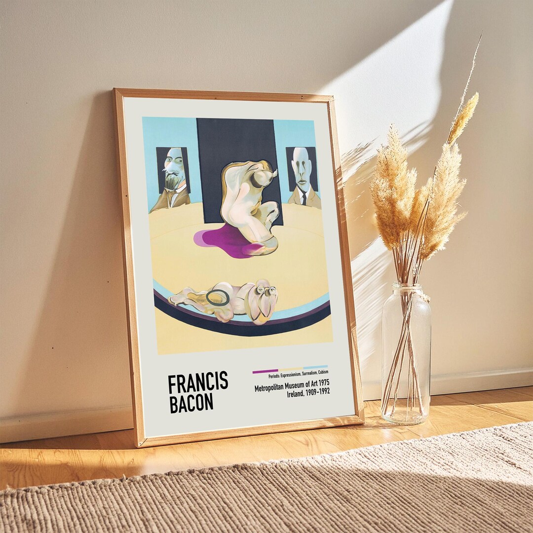 Francis Bacon Exhibition Poster Metropolitan Museum