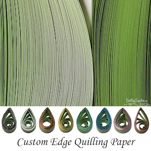 3mm Quilling Paper Artichoke Green
