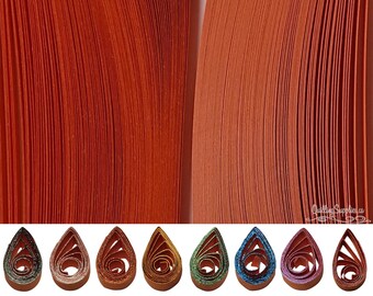 3mm Quilling Paper Orange