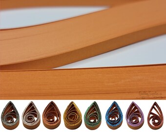 5mm Quilling Paper Pumpkin