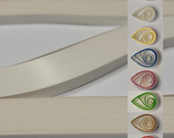 5mm Quilling Paper White