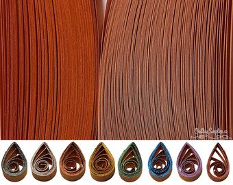 3mm Quilling Paper Pumpkin