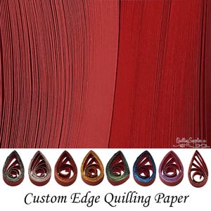 3mm Quilling Paper Red