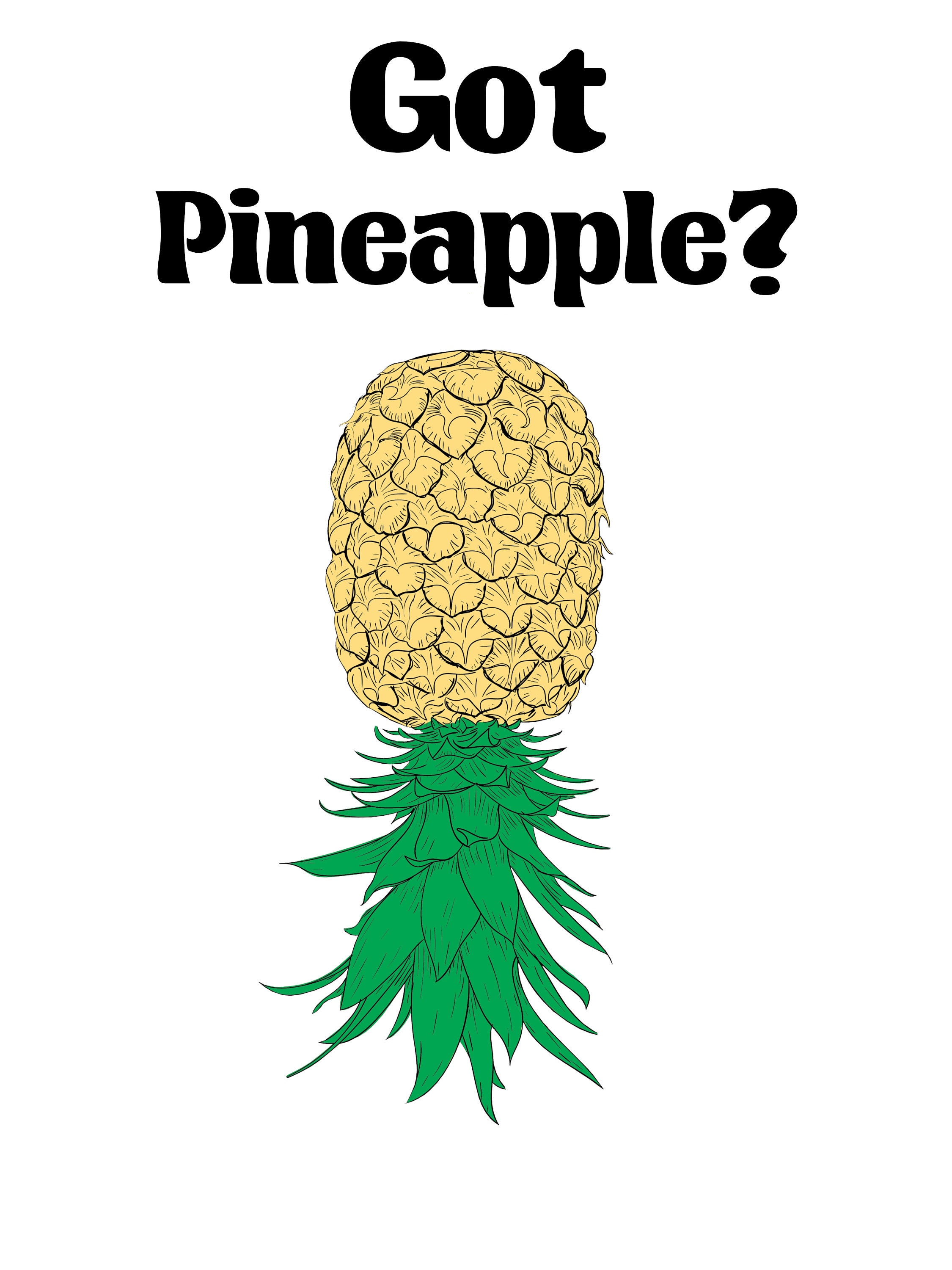 Got Pineapple Upside Down Pineapple Swinger Lifestyle Party Etsy UK