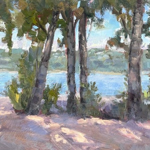 Columbia River Tree Line