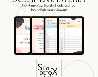 Wardrobe Inventory Guide: Minimalist Closet Organizer (PDF Download, Canva Editable
