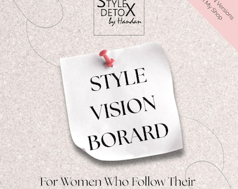 Customizable Style Vision Board