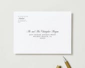 Downloadable Canva File Wedding Template Envelope Address Made Easy
