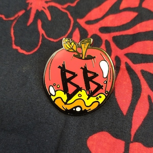PMD-Inspired &quot;Bad Apples&quot; Hard Enamel 1.25&quot; Pin