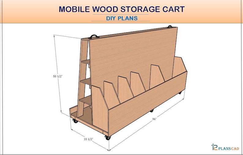 rolling-lumber-cart-plans-pdf-diy-wood-storage-organizer-rack-plywood