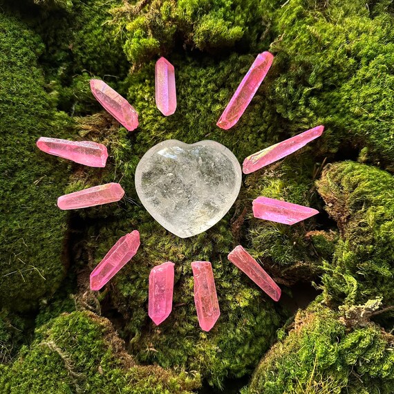 Enorme Cuore Gonfio Di Quarzo Rosa Cristallo - Altezza: 130 Mm Larghezza 115 Mm 982 G
