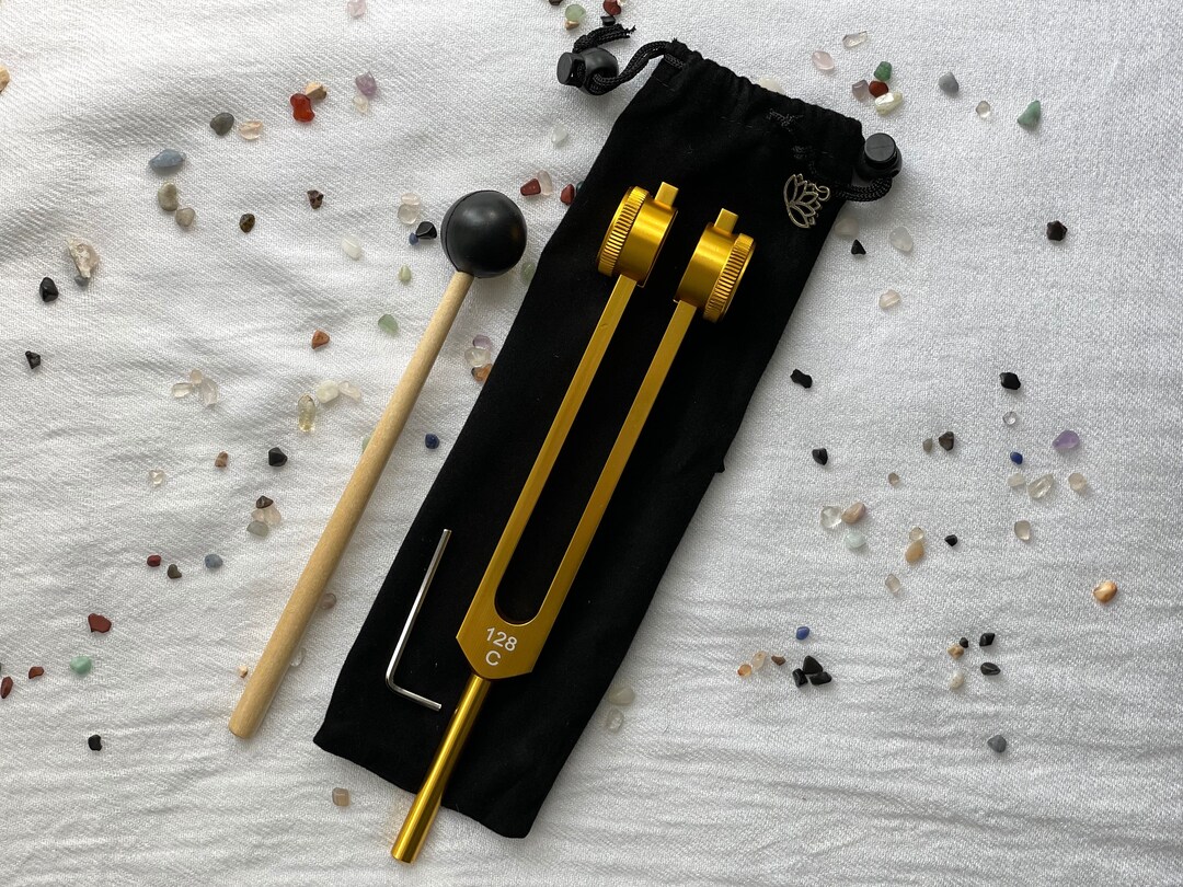 128 Hz C Tuning Fork. Reiki Charged Etsy