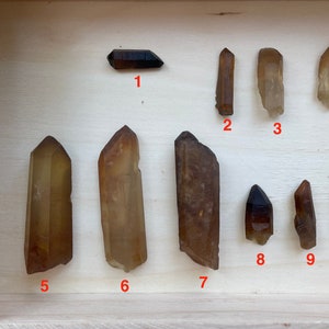 Points de citrine brute | Citrine naturelle