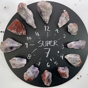 Polished Super 7 crystal points| Melody Stone