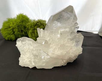 Natural Clear Quartz Cluster 1.6 Kg | Crystal Decor