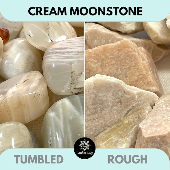 Cream-White Moonstone, Microcline
