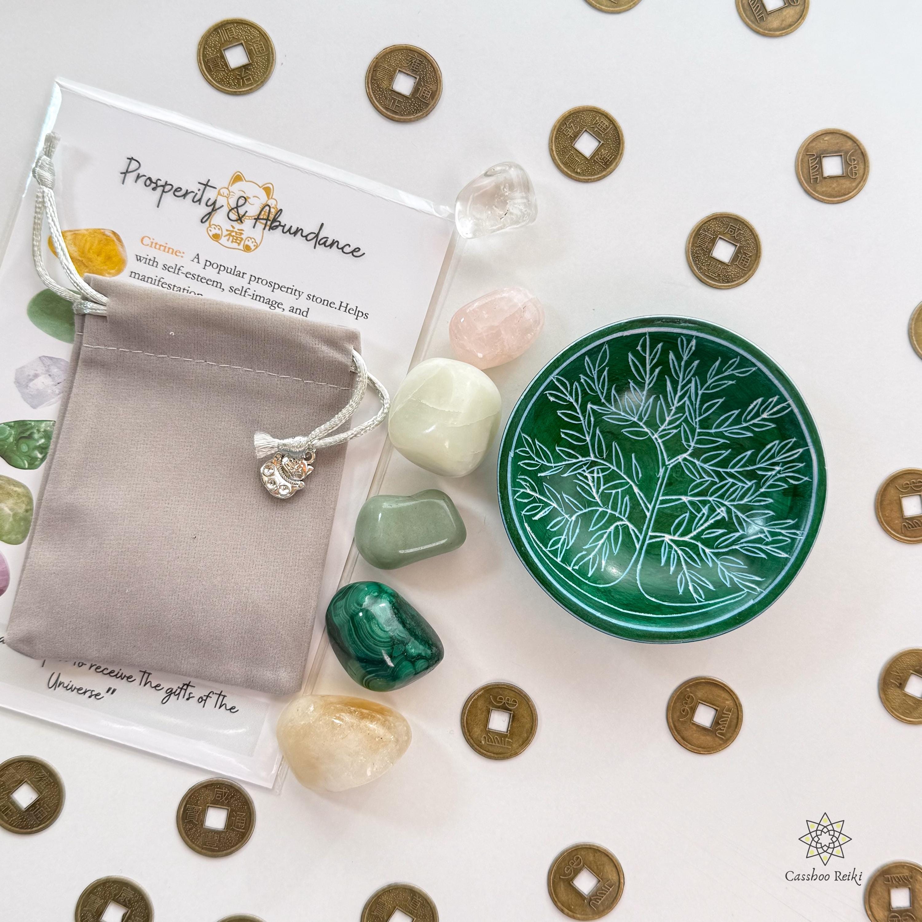 Abundance & Prosperity Crystal Set | Self Care Crystals | Feng Shui ...