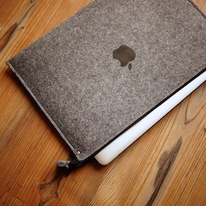 MacBook Air PRO case MacBook Felt case MacBook sleeve MacBook felt sleeve image 5