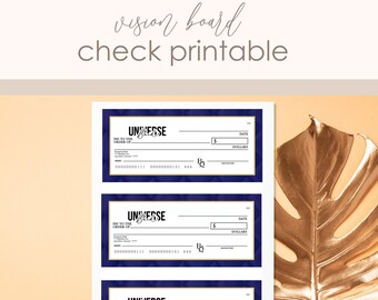 Manifestation Checks, Law of Attraction Checks, Law of Abundance Checks ...