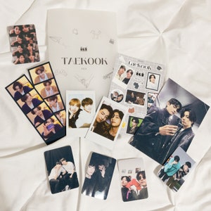 Pack Taekook/ Stickers, fotos, polaroids/Jungkook - Taehyung