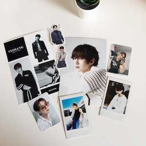 Ateez Bias Pack| Polaroids, Stickers, Mini Photos| Ateez |Fangirlmoon