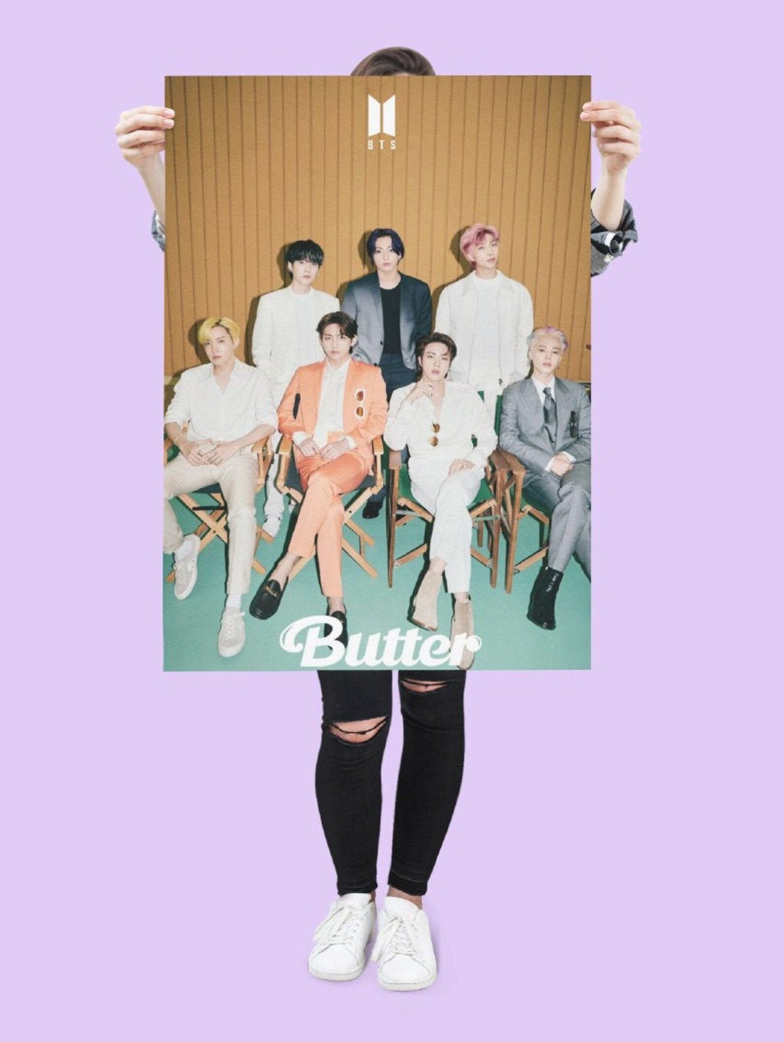 BTS BUTTER POSTER Etsy