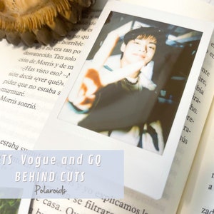 BTS Vogue and GQ  Behind Cuts Polaroids | Real Fujifilm Instax Prints | Fangirlmoon